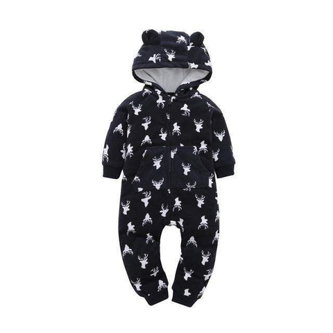 Baby Oscar's Newborn Baby Stag Unisex Jumpsuit-Unisex-Baby-to-Bump-Life-3-6M-Baby-to-Bump-Life