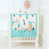 Muslin Tree Bed Hanging Storage Bag Baby Cot Bed Brand Baby Cotton Crib Organizer 60*50cm Toy Diaper Pocket for Crib Bedding Set-Baby-to-Bump-Life-Cactus-Baby-to-Bump-Life