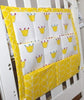 Muslin Tree Bed Hanging Storage Bag Baby Cot Bed Brand Baby Cotton Crib Organizer 60*50cm Toy Diaper Pocket for Crib Bedding Set-Baby-to-Bump-Life-crown-Baby-to-Bump-Life