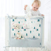 Muslin Tree Bed Hanging Storage Bag Baby Cot Bed Brand Baby Cotton Crib Organizer 60*50cm Toy Diaper Pocket for Crib Bedding Set-Baby-to-Bump-Life-Green trees-Baby-to-Bump-Life